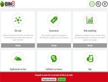 Tablet Screenshot of bin8studios.com